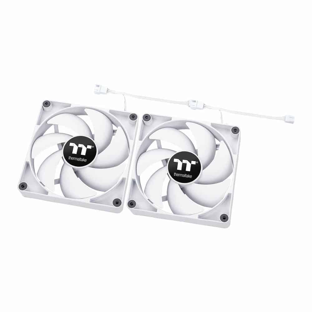 (image for) Thermaltake CT120 120mm White Fan 2-Pack